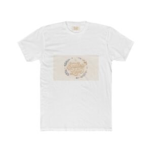 Grateful Heart Tee — Floral Wreath Inspirational Graphic T-Shirt