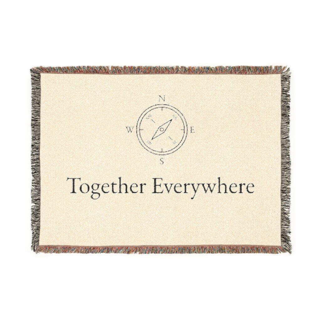 Together Everywhere Woven Blanket