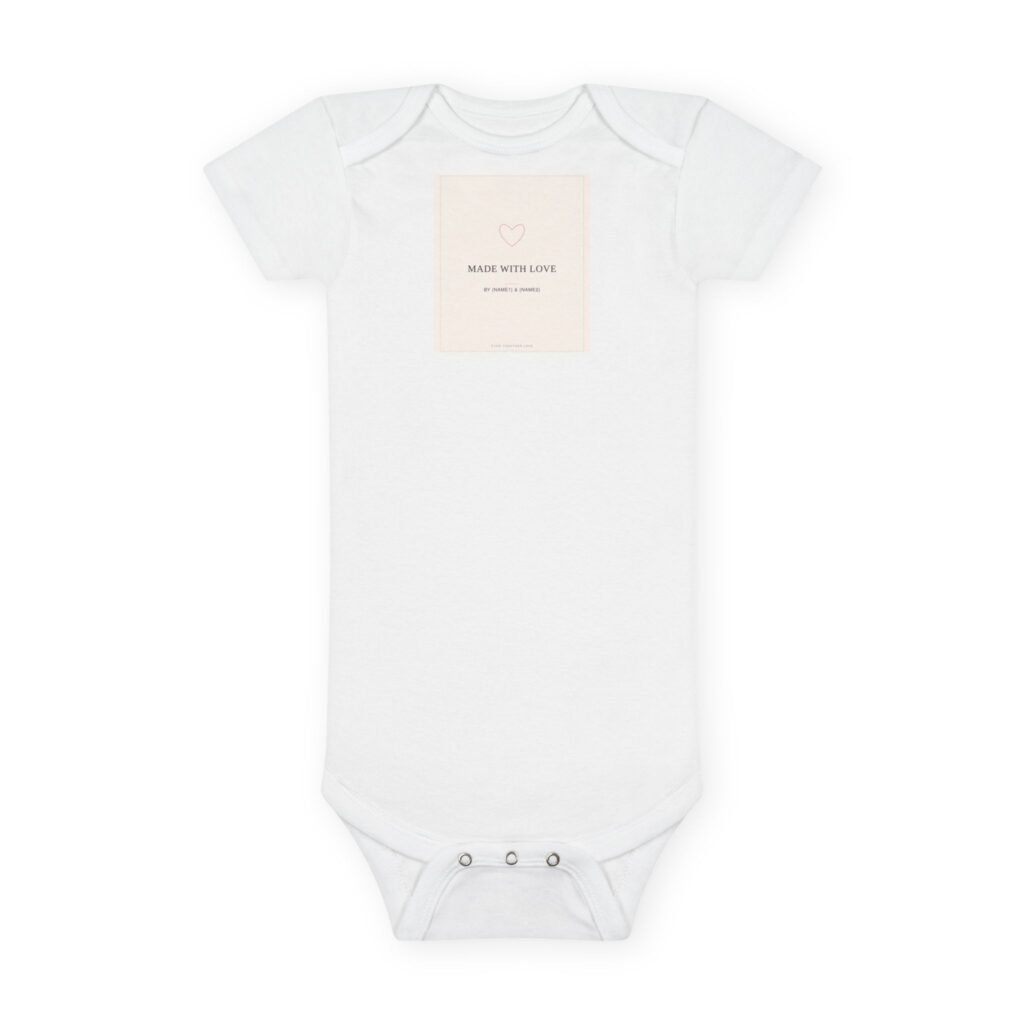 "Love at First Sight" Baby-of-Us Onesie (Couple's Pet/Kid)