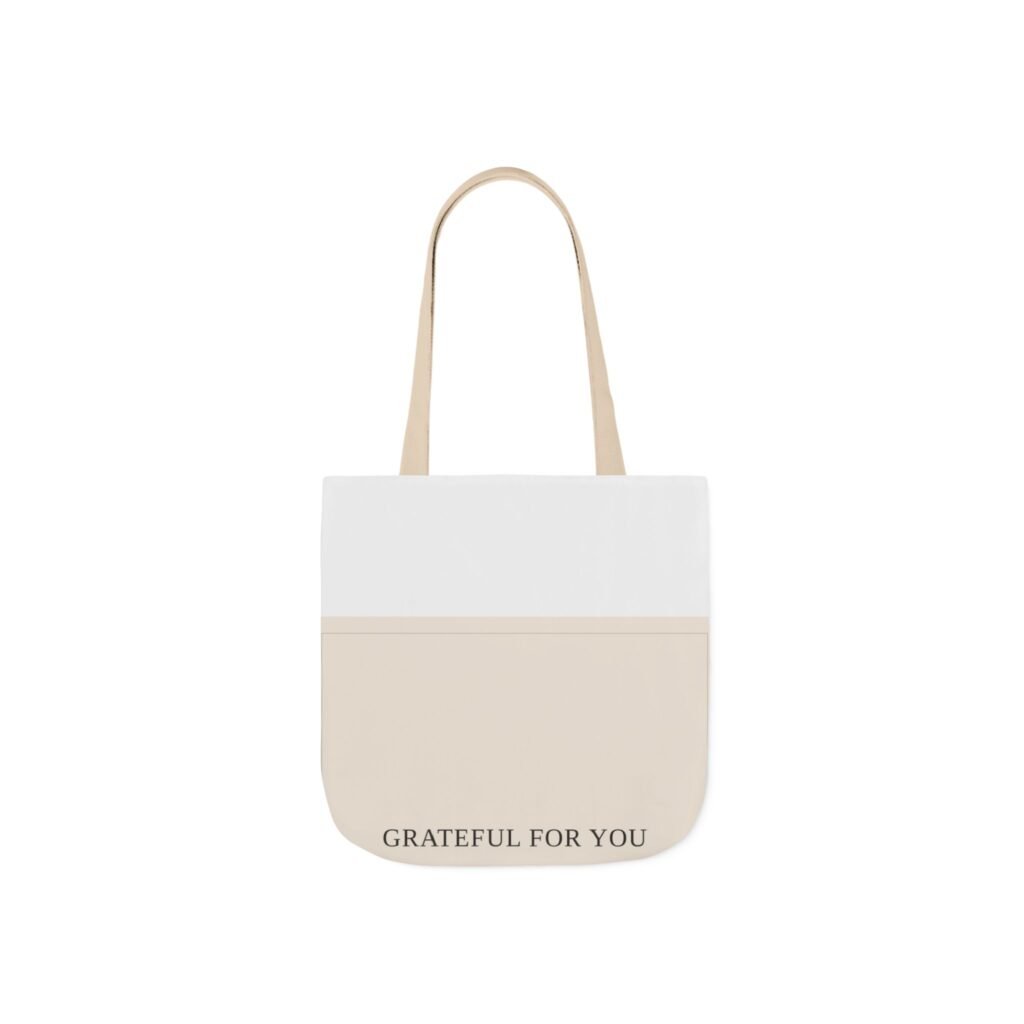 "Grateful For You" Everyday Tote