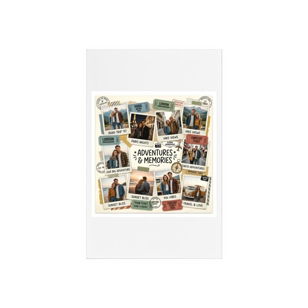 Digital Scrapbook Memories Plaque