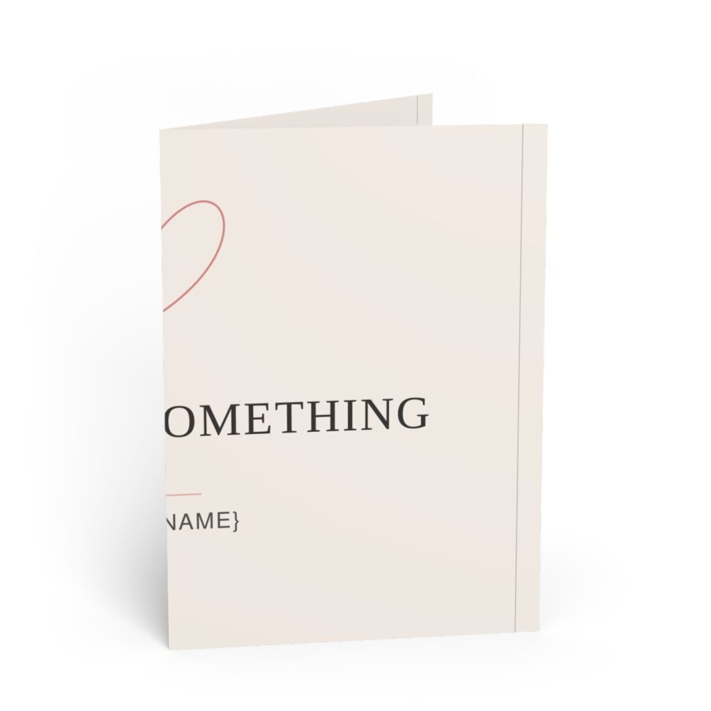 "Thoughtful Love" Gift Card Holder