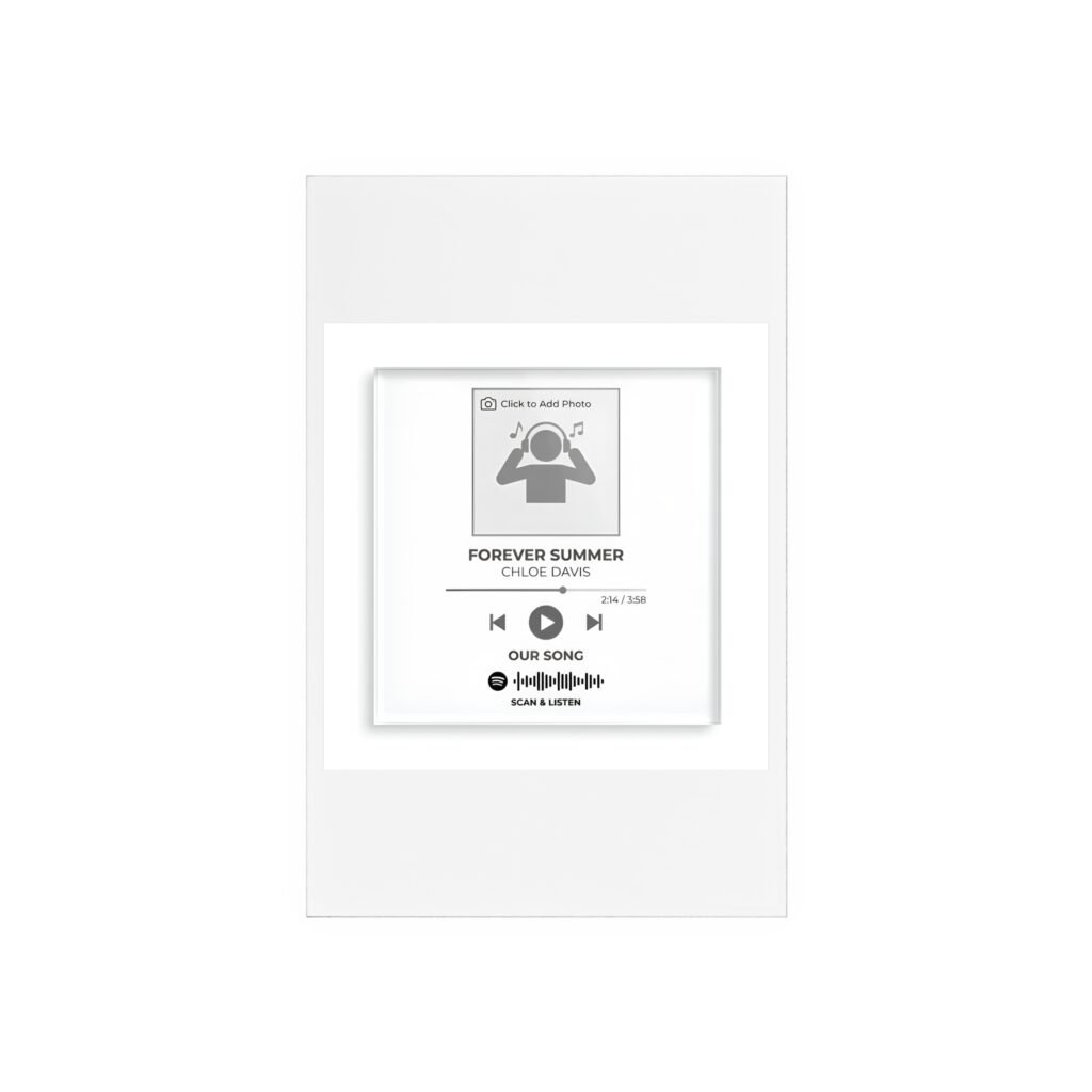 Our Song Spotify Plaque - Light Mode