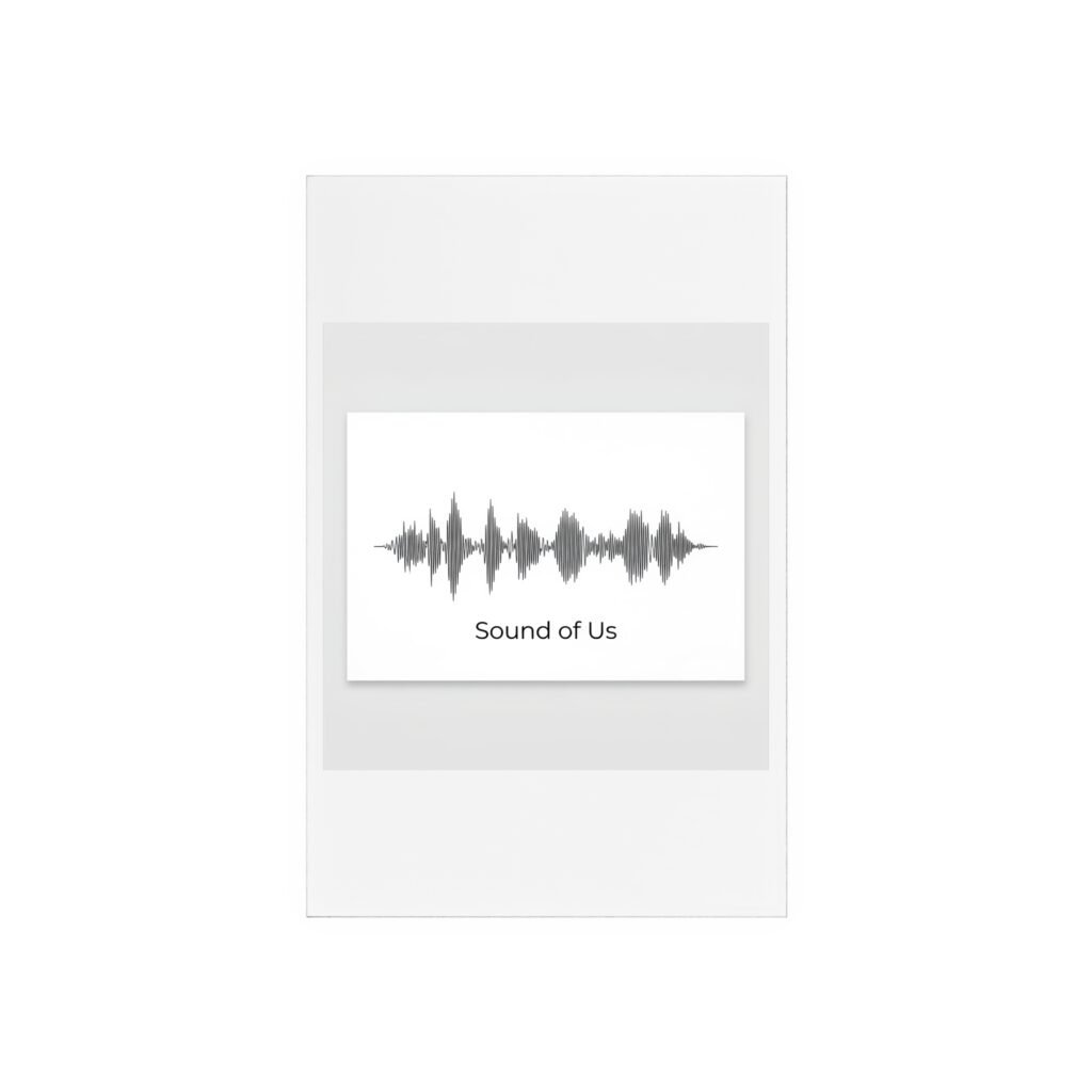 Sound of Us Soundwave Plaque