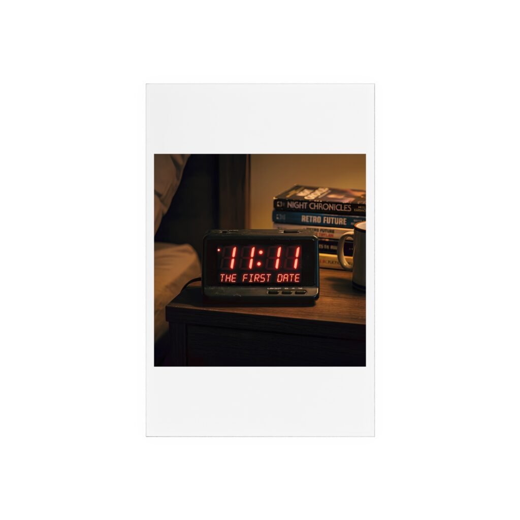 11:11 First Date Digital Plaque