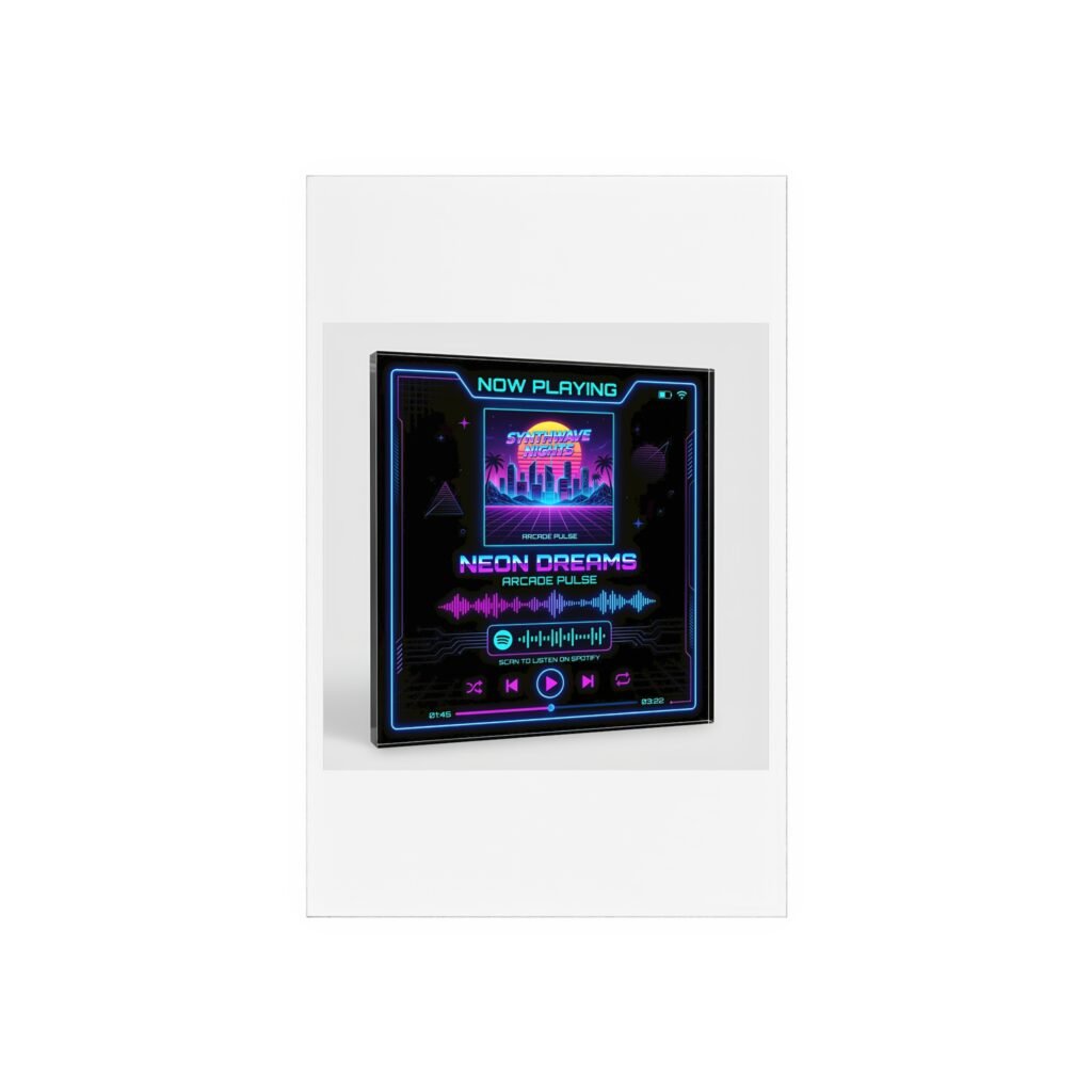 Our Song Spotify Plaque - Dark Mode